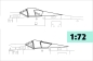 Preview: Fw 190 A/F/G/D  Clear Vac Canopy set 1/72