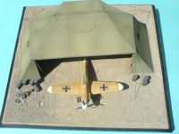 German Luftwaffe Maintenance Tent WW 2
