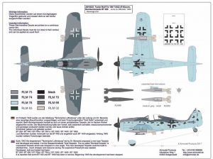 Fw 190 F-8/U2 (R16)  Bombentorpedos BT 400 conv  1/72
