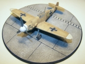 Flugfeld Betonplatte rund d=160