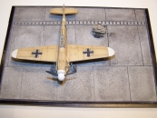 Flugfeld Betonplatte 215x150 mm