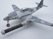 Me 262 V-1 Ausbaustufe 2  Me 1101 test 1/72