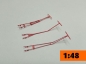 Preview: Tail Wheel Towbar    3 Sets  1/48