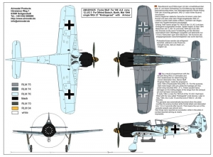 Fw 190 A-8   "Krebsgeraet"   W.Gr 21 cm Umbausatz 1/72