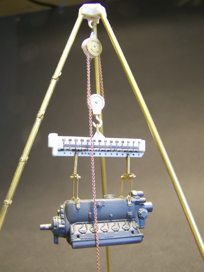 1/48  "Tripod" Field-mounted crane Lw. WW 2   SET 1