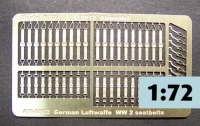 German Lw Seatbelts 1/72