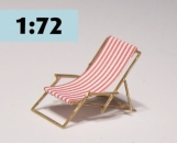 Luftwaffe Liegestuhl / Deckchair  1/72