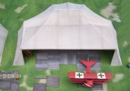 German imperial airforce Maintenance Tent WW 1